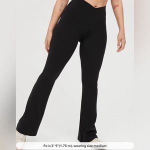 OFFLINE By Aerie Real Me High Waisted Crossover Flare Legging